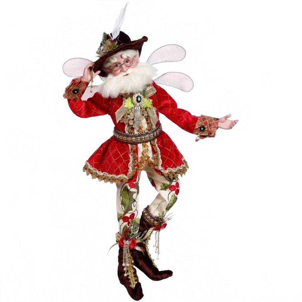 NEW MARK ROBERTS bavarian village fairy large 19 inches in red